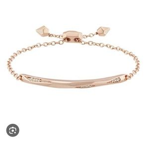 Kendra Scott Adjustable Rose Gold Bracelet
